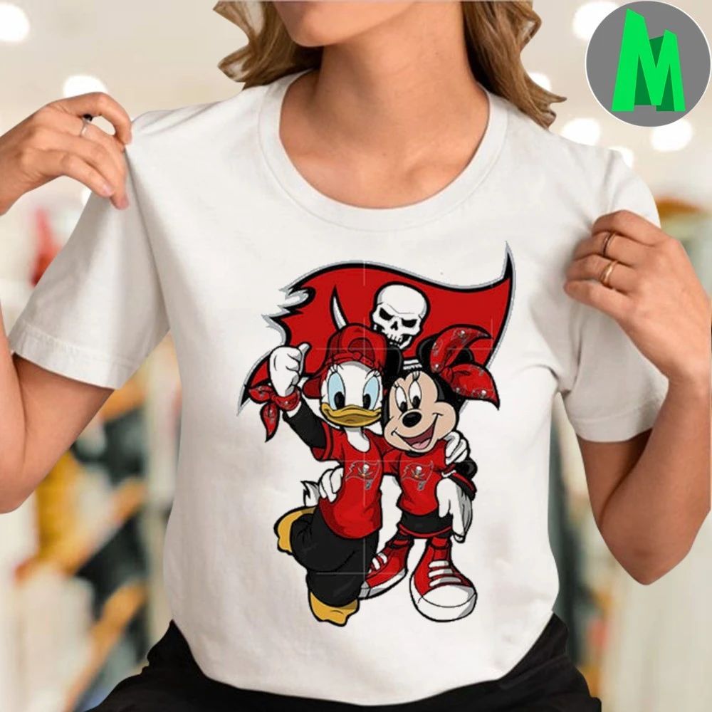 Daisy Minnie Tampa Bay Buccaneers Logo 2025 Shirt