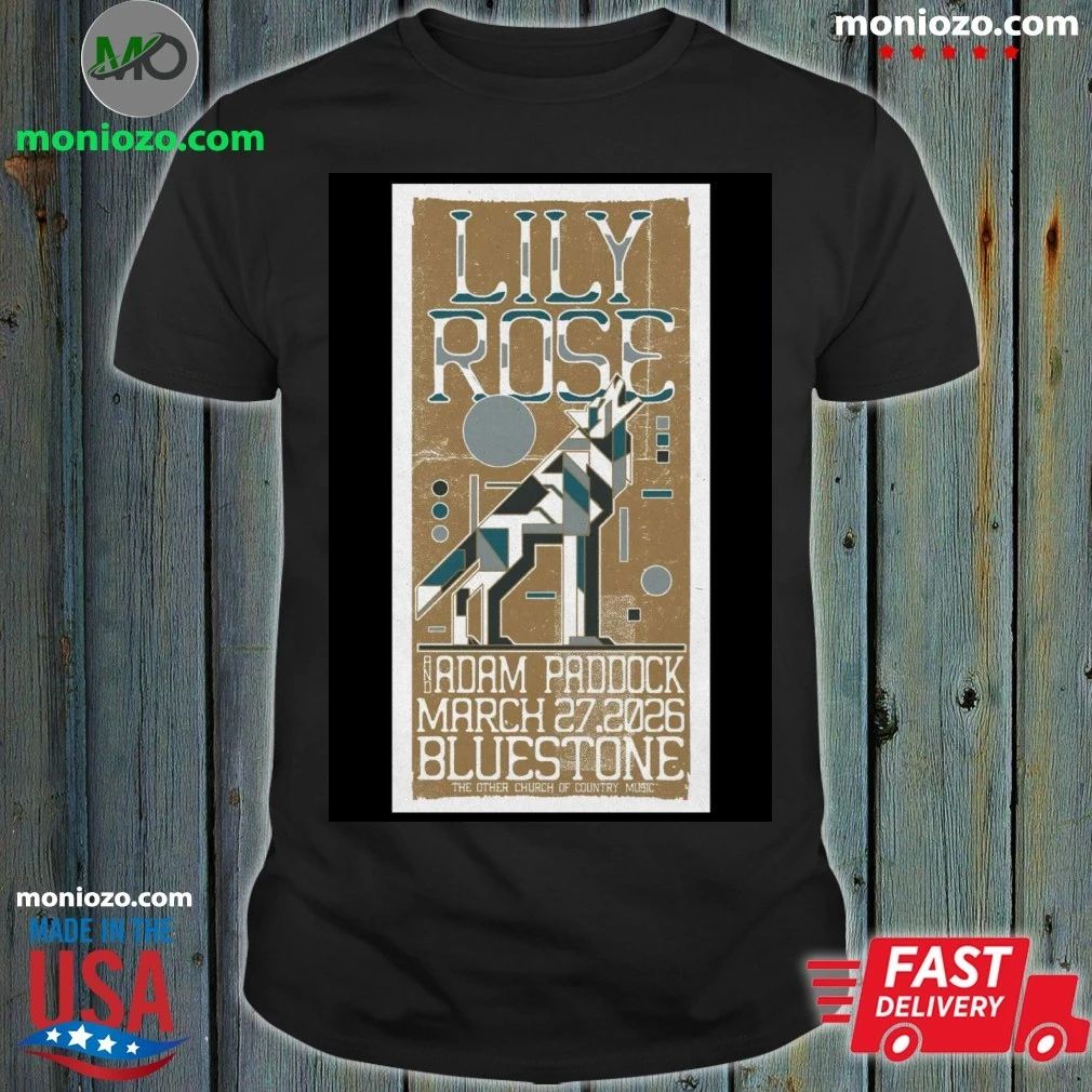 Lily Rose March 27 2026 Columbus OH Poster Shirt