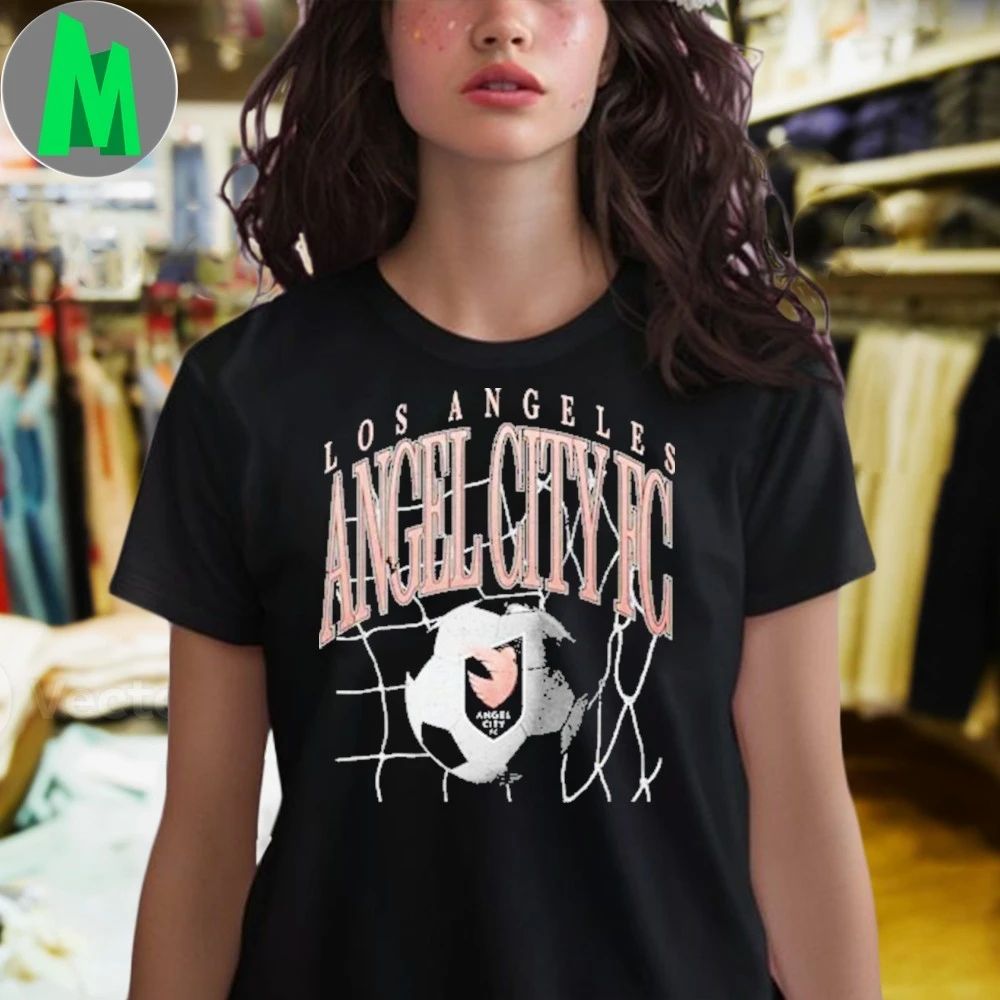 NWSL Angel City FC Heavyweight Logo T-Shirt