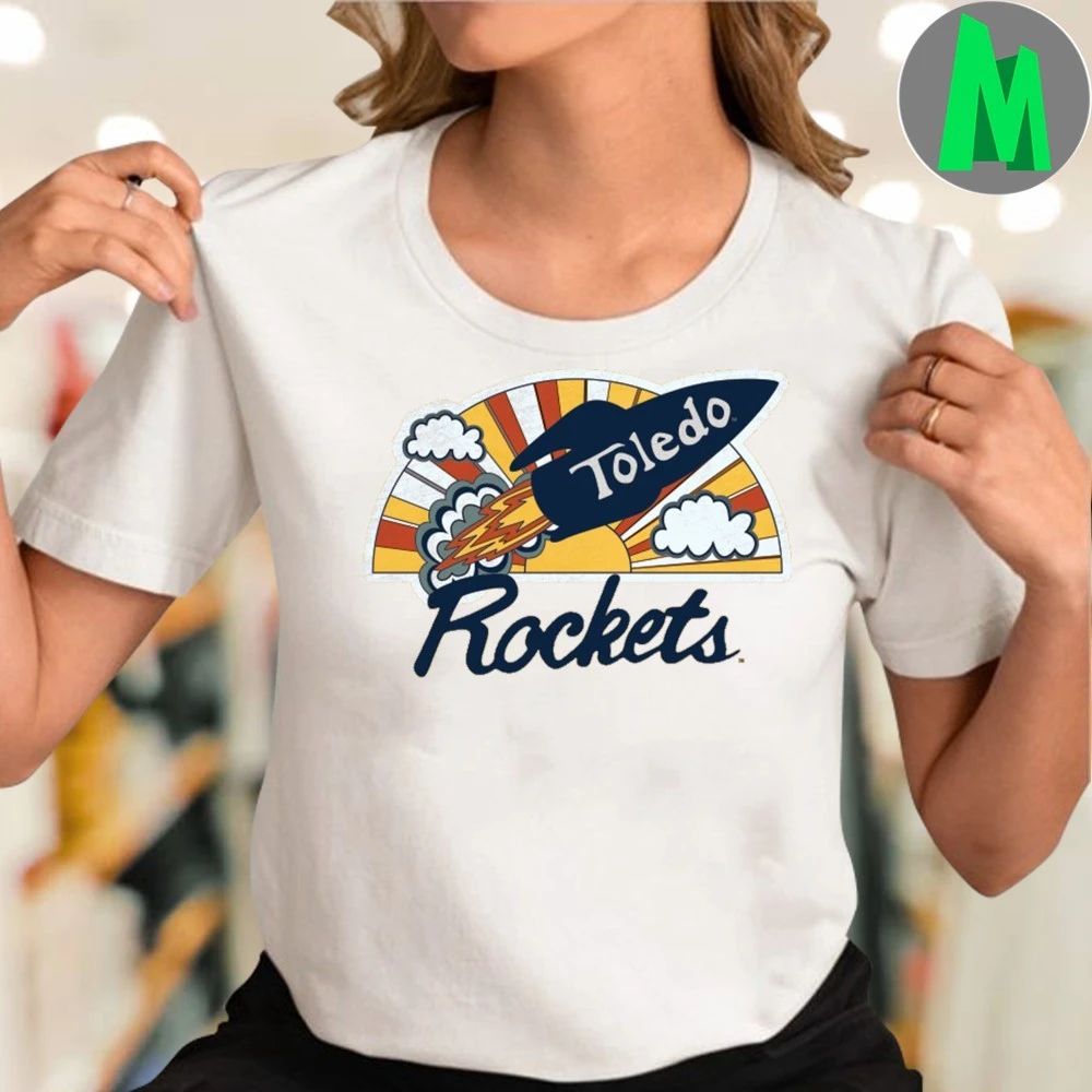 Toledo Rockets Vintage Logo and Script Shirt