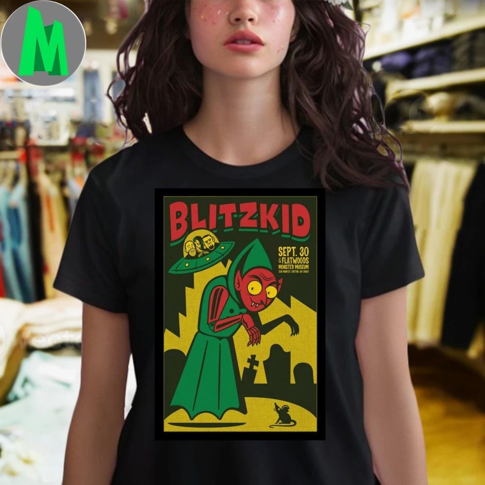 Blitzkid Tour Sutton, WV Sep 30, 2025 Poster Shirt