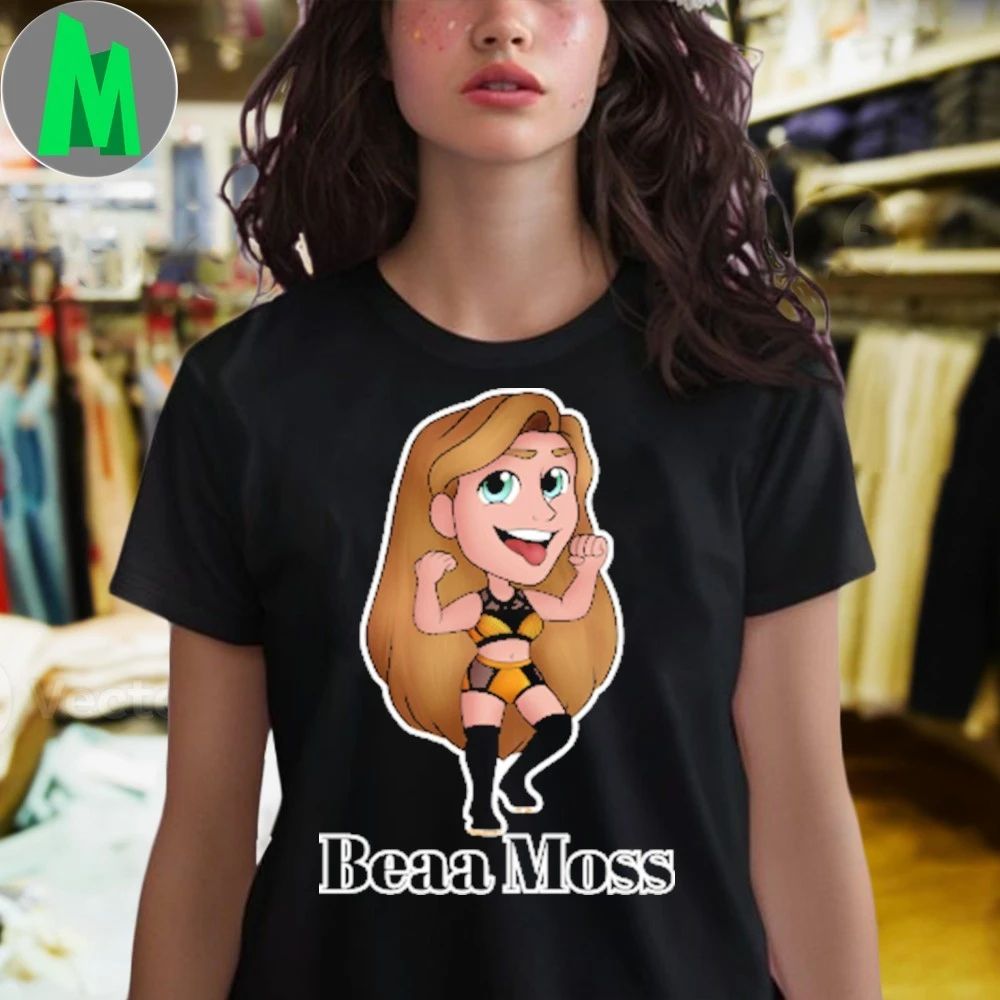 Beaa Moss Cartoon by Kit Shirt