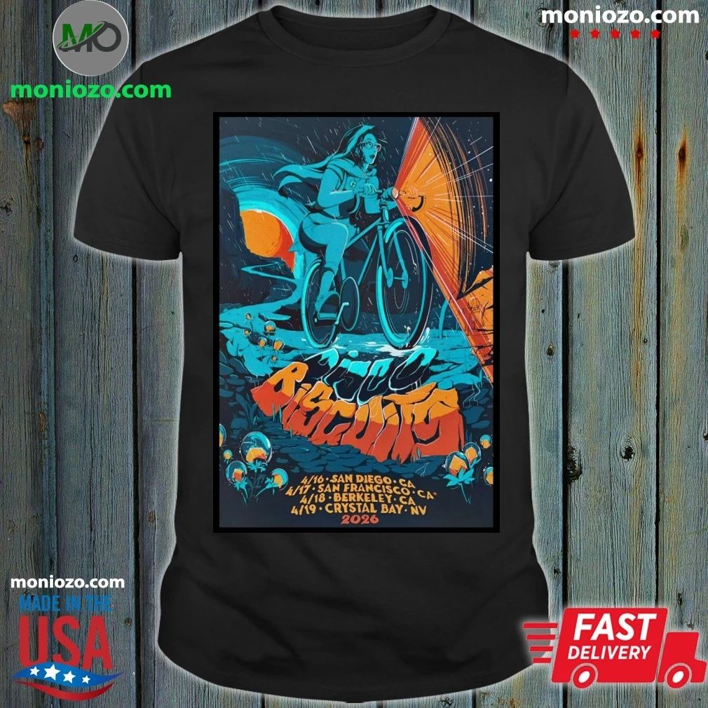 The Disco Biscuits Crystal Bay NV 4 19 2026 Poster Shirt