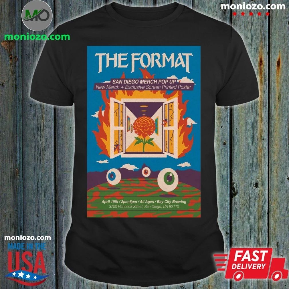 The Format Concert Tour 2026 04 19 San Diego, CA Poster Shirt