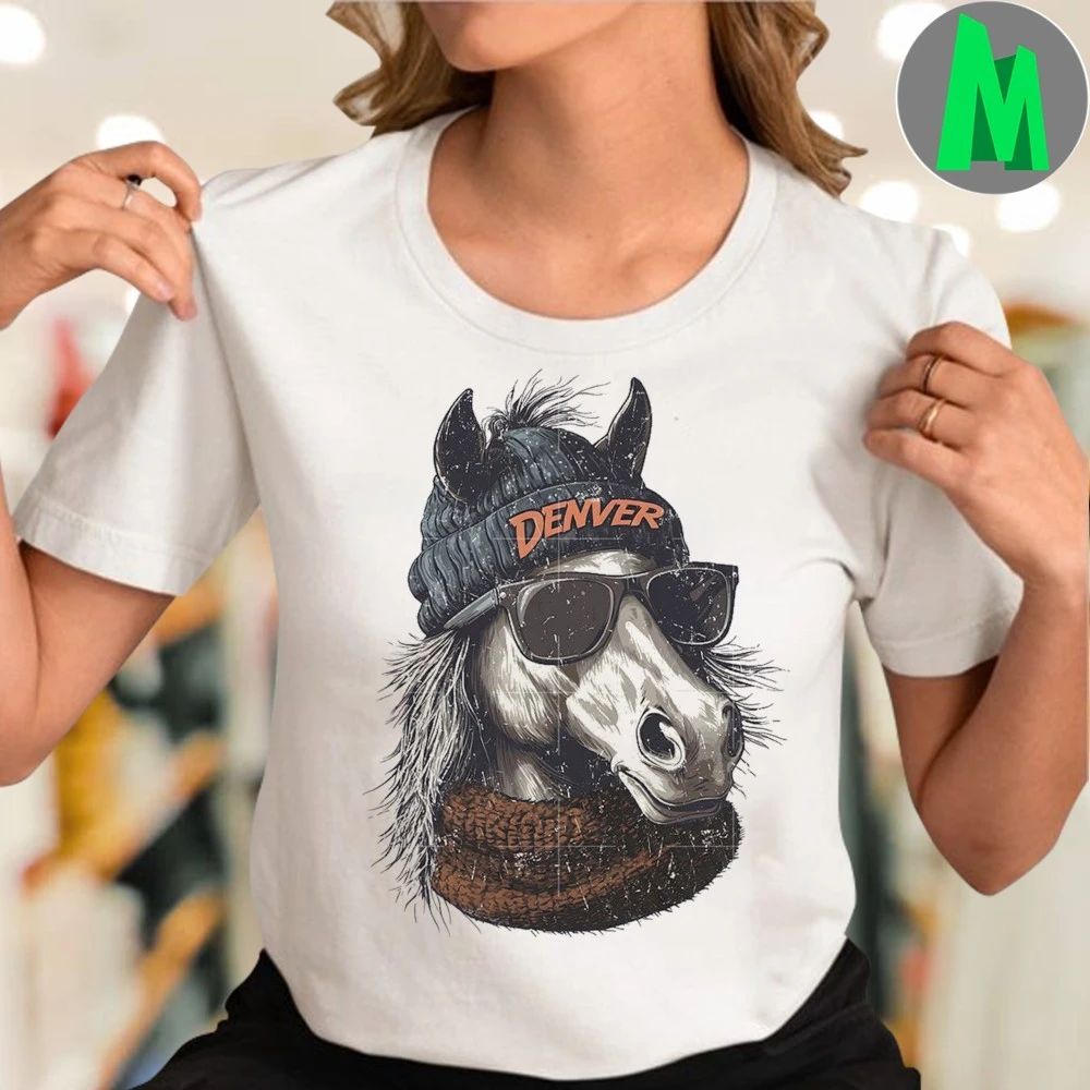 Denver Football Vintage Mascot T-Shirt