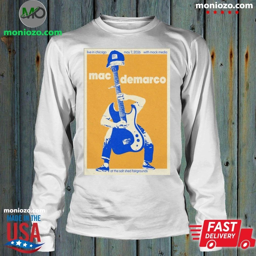 Original Mac Demarco At The Salt Shed On May 7 2026 Poster Shirt