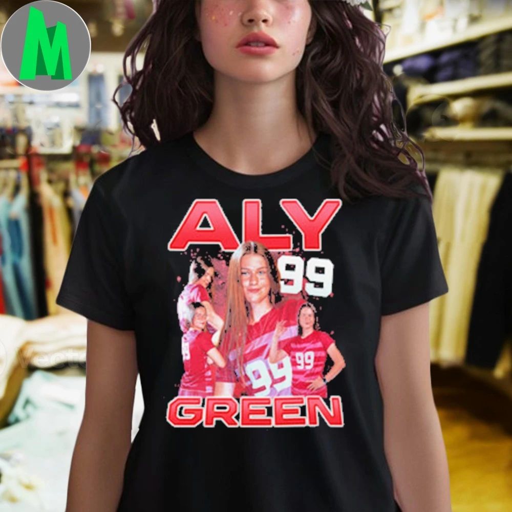 Number 99 Aly Green Shirt