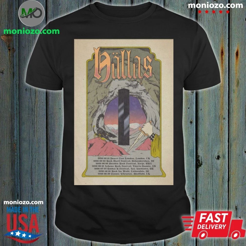 Hällas Festival 2026 Summer Poster Shirt