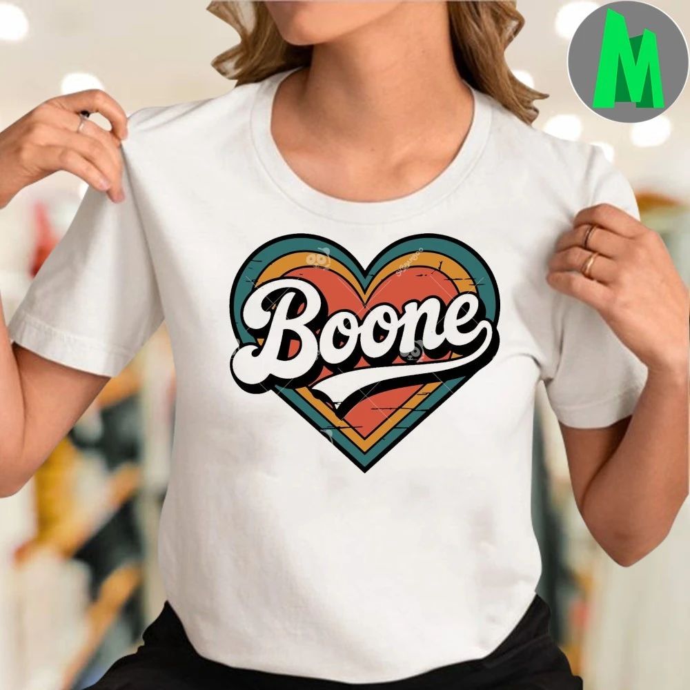 Boone Lover Benson Boone Heart SVG Shirt