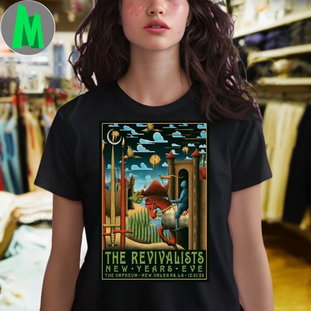 Original The Revivalists Dec 31 2025 New Orleans LA Poster Shirt