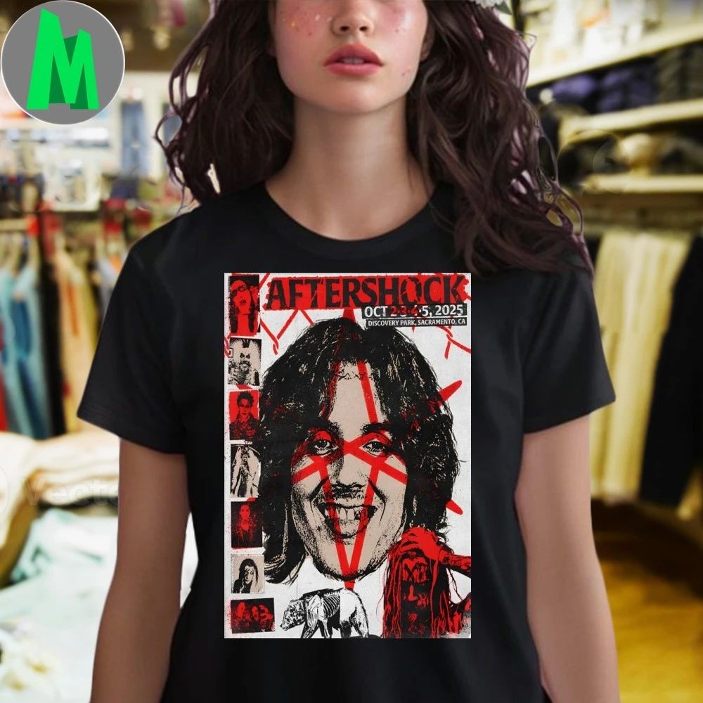 Aftershock At Discovery Park On Oct 2-5 2025 Poster Shirt