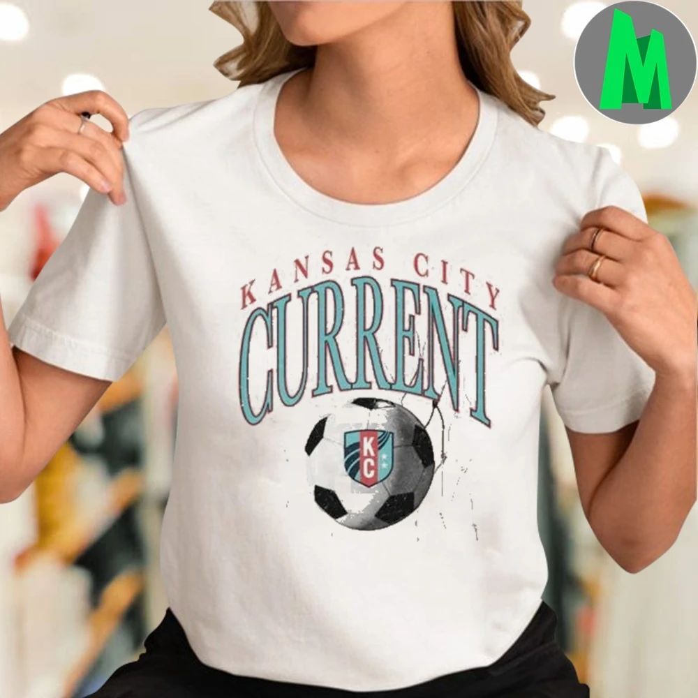 NWSL Kansas City Current Heavyweight Logo T-Shirt