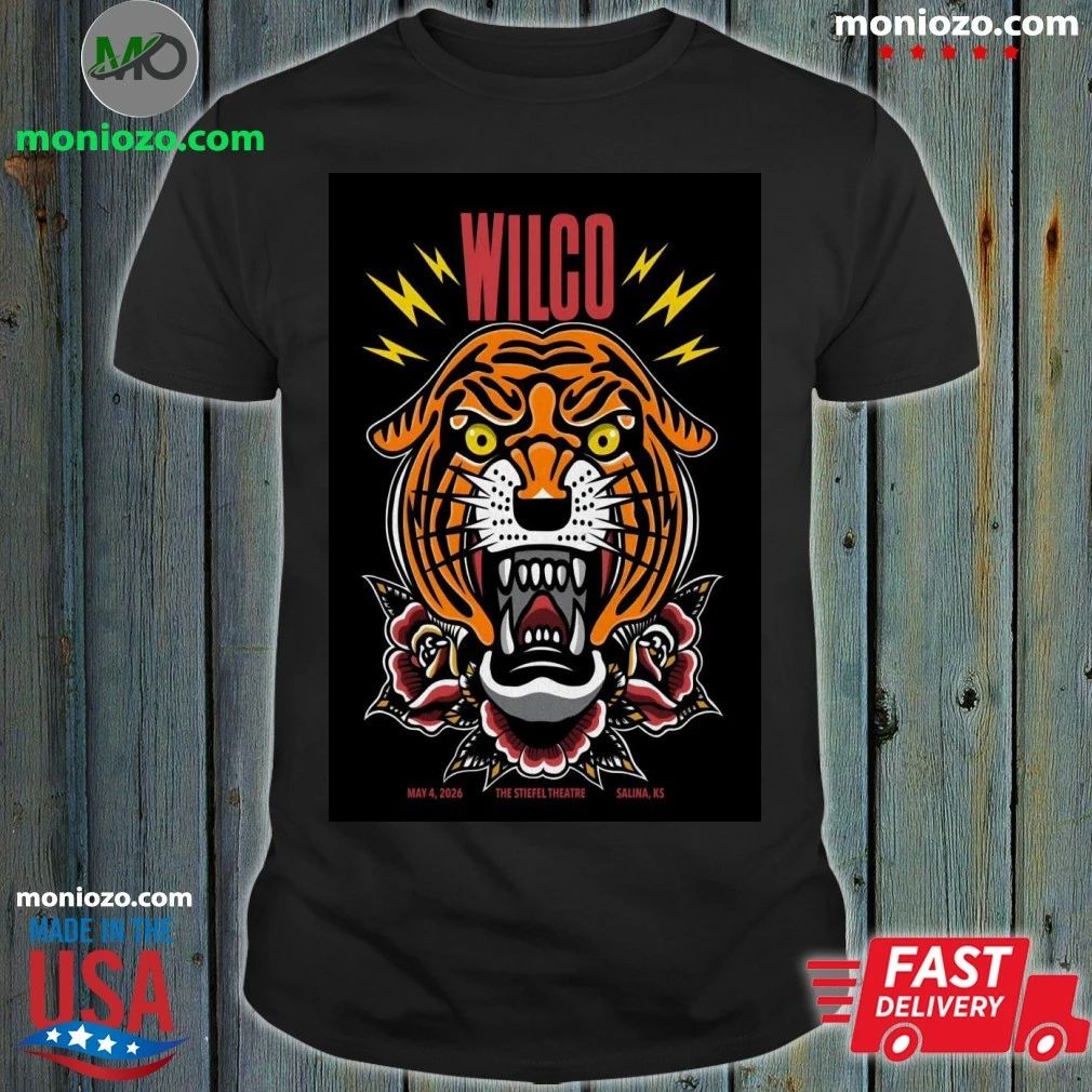 Wilco Salina KS Tour On May 4 2026 Poster Shirt