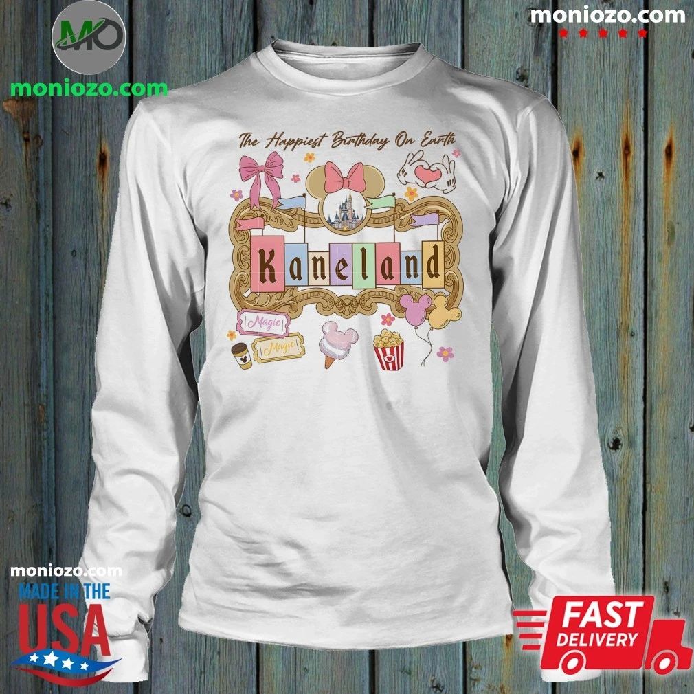 Original The Happiest Birthday On Earth Shirt
