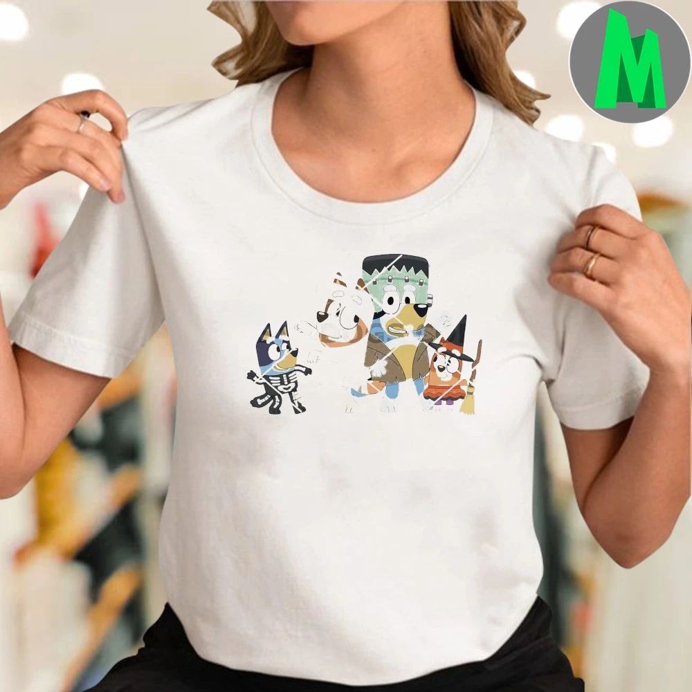 Bluey Family Halloween Shirt