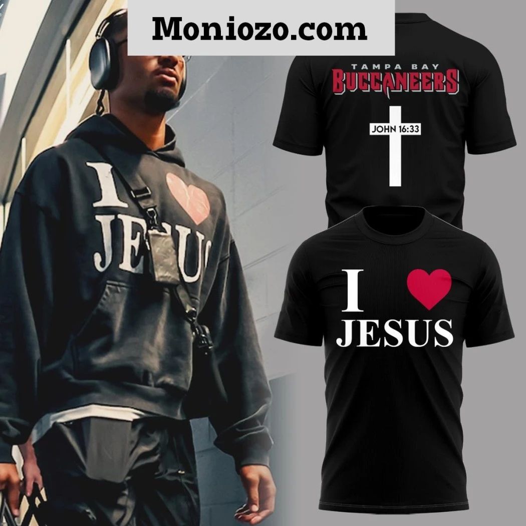 Tampa Bay Buccaneers I Love Jesus 2025 T-Shirt