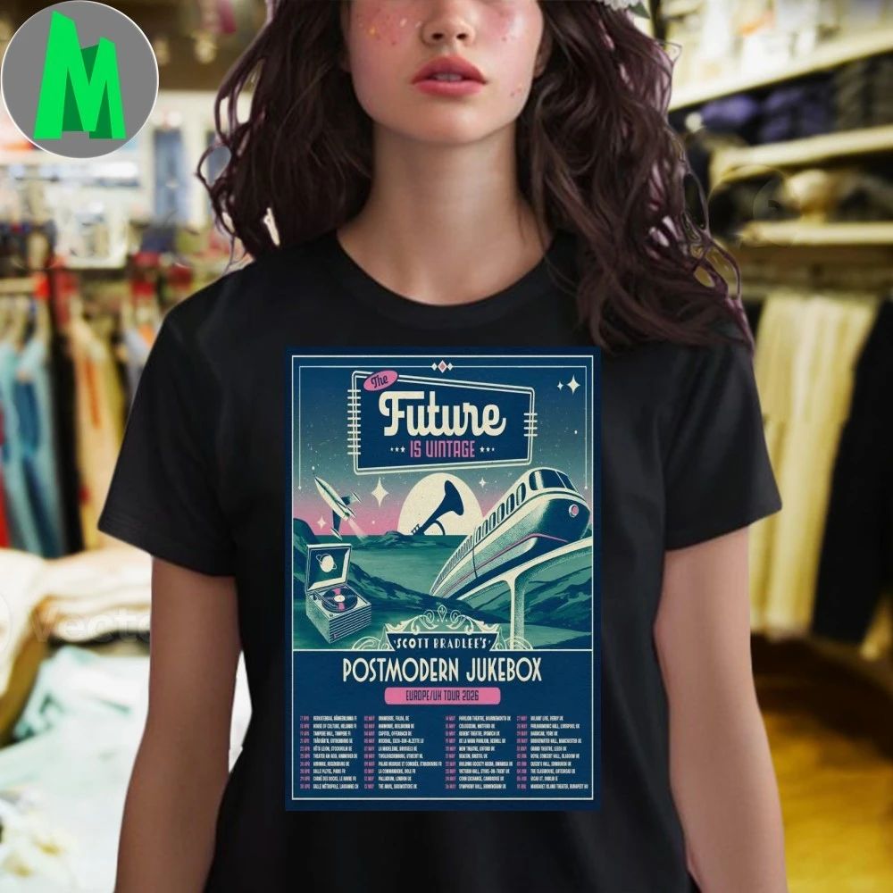 Postmodern Jukebox Europe-UK Tour 26 Poster Shirt