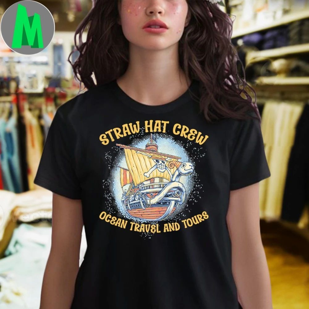 Original Straw Hat Crew Ocean Travel and Tours Shirt