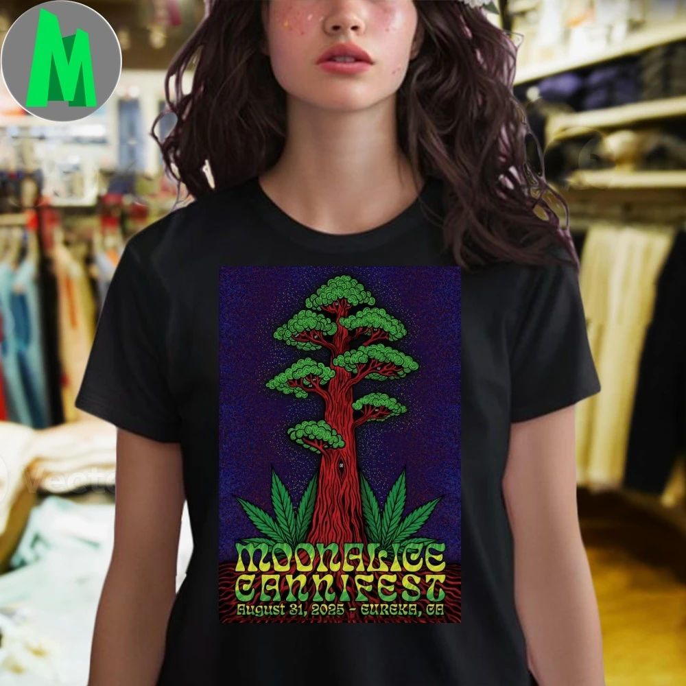 Moonalice August 31 2025 Cannifest In Eureka CA Poster Shirt