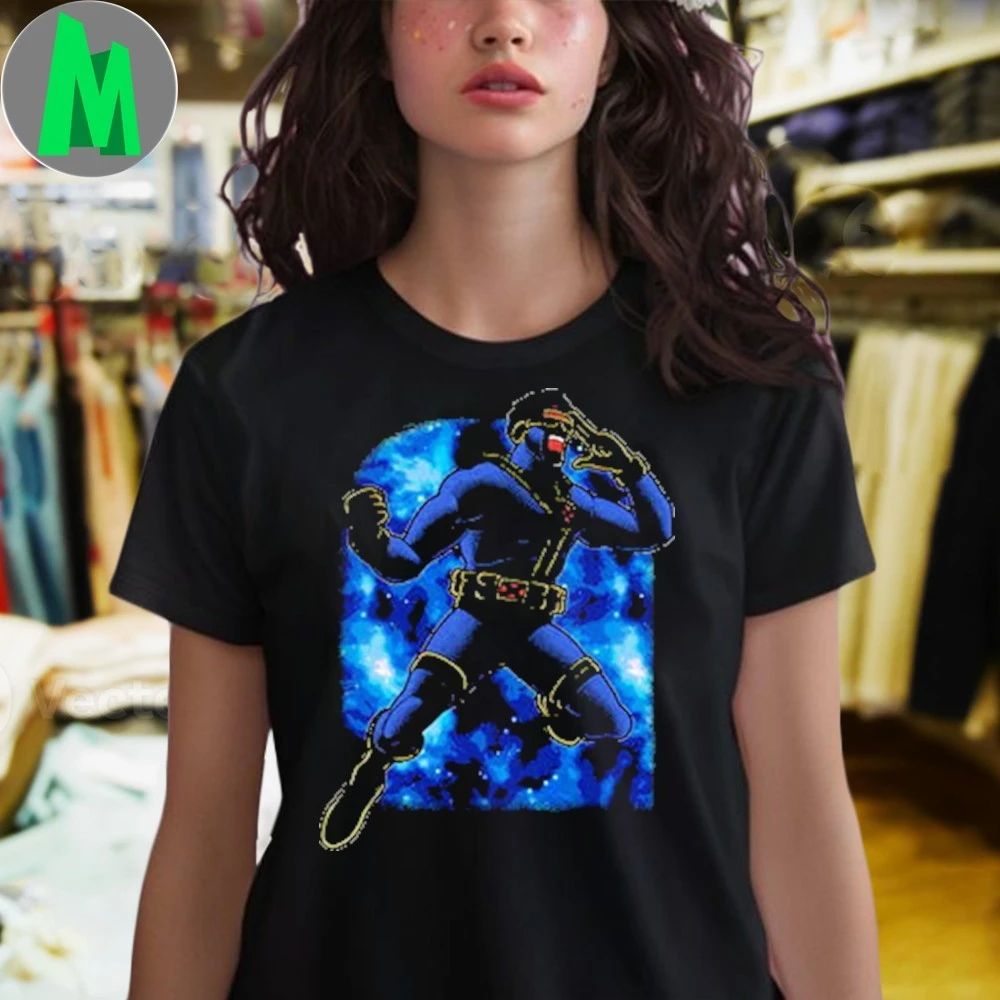 Vintage Style Crimson Optic Shadow Nebula Shirt