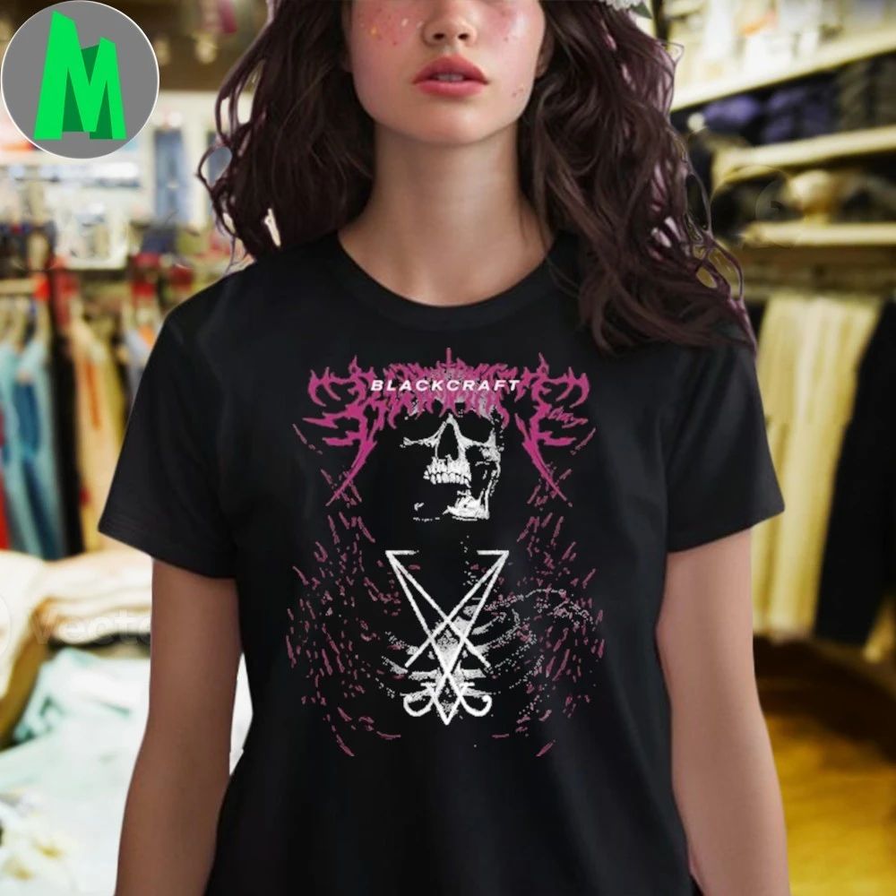 Blackcraft Clothing Lucifer Sigil Skeleton Shirt