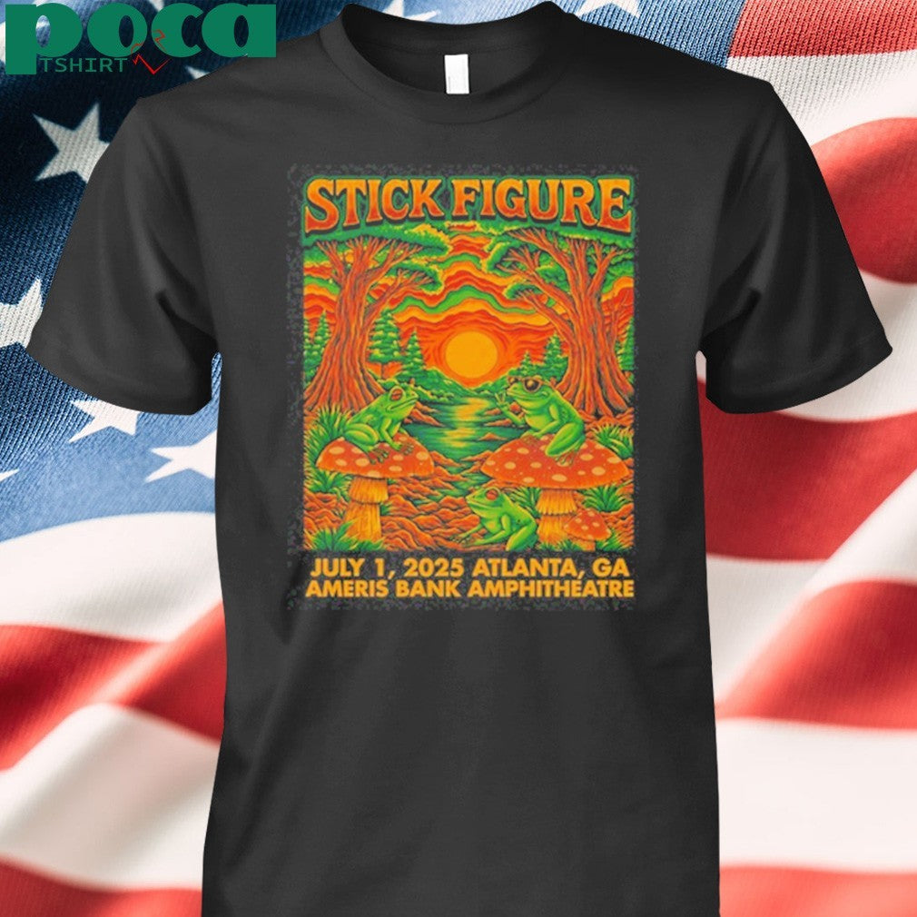 01 July 2025 Concert Atlanta, GA Stick Figure Shirt