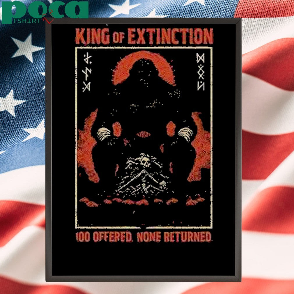 100 Men Vs Gorilla King Of Extinction Shirt