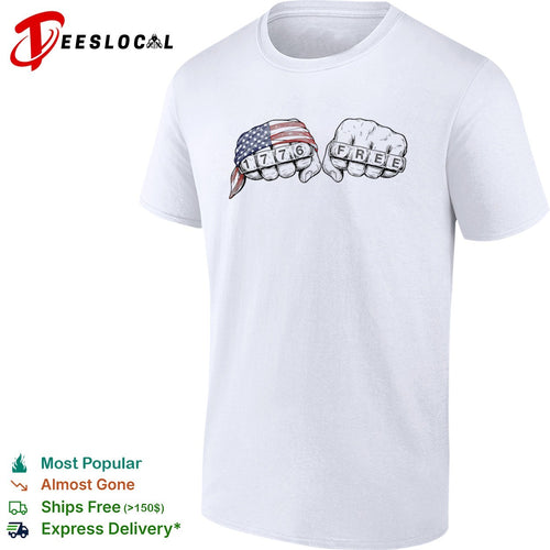 1776 Free American Flag Independence Day shirt
