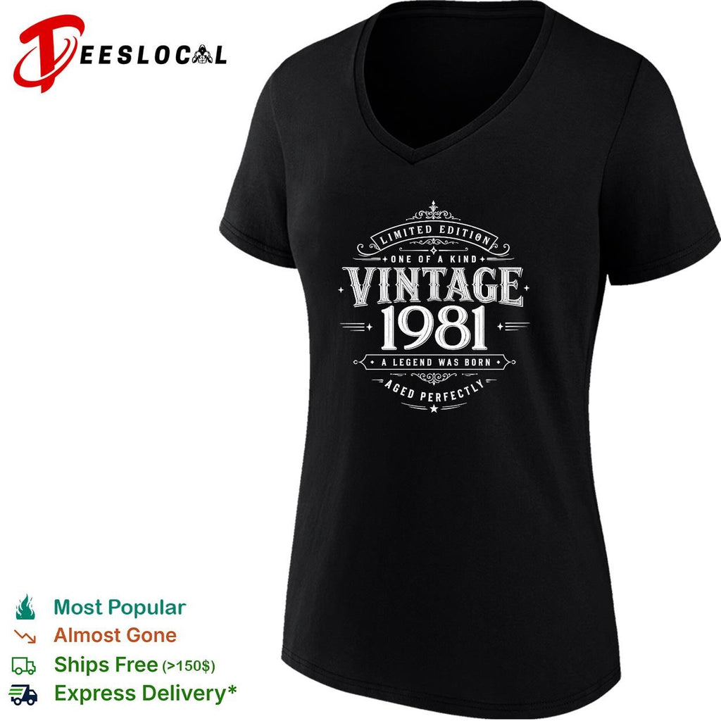 1981 Vintage limited edition shirt