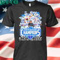 2024 North Division Champions Detroit Lions players signatures shirt