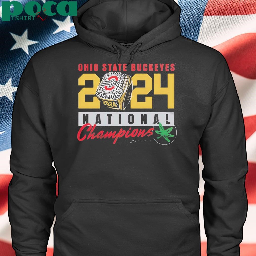 2024 Ohio State Champions Ring 2024-2025 College Football Playoff National Champions Unisex T-Shirt