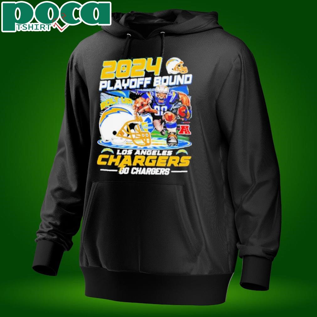2024 Playoff Bound Go Los Angeles Chargers Mascot Football shirt