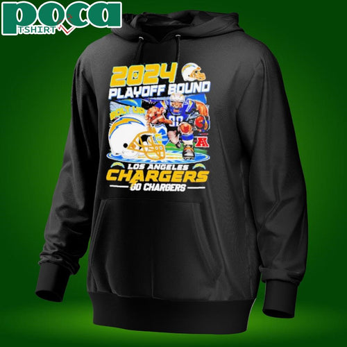 2024 Playoff Bound Go Los Angeles Chargers Mascot Football shirt
