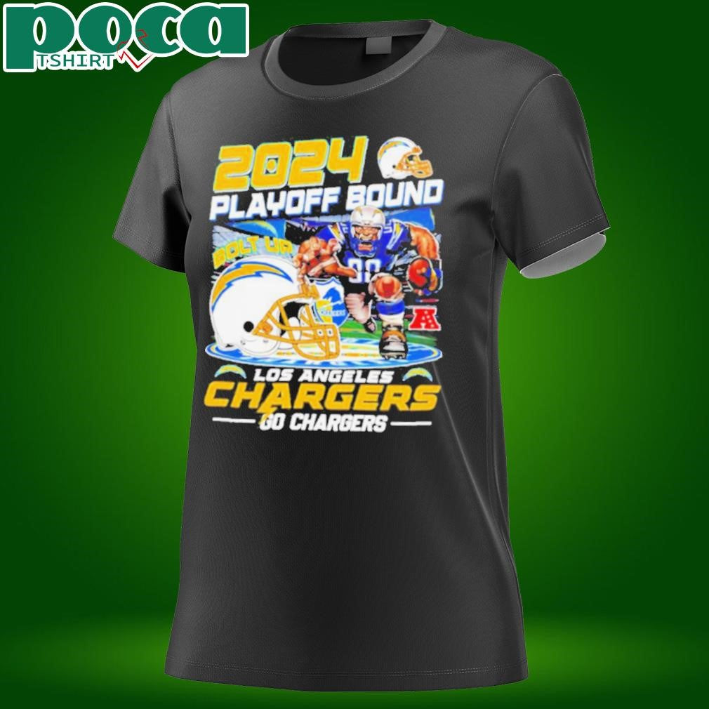 2024 Playoff Bound Go Los Angeles Chargers Mascot Football shirt