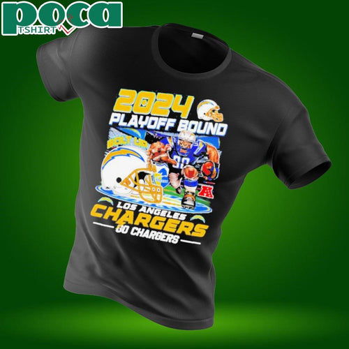 2024 Playoff Bound Go Los Angeles Chargers Mascot Football shirt
