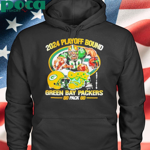 2024 Playoff Bound Green Bay Packers Go Pack Go hemet shirt