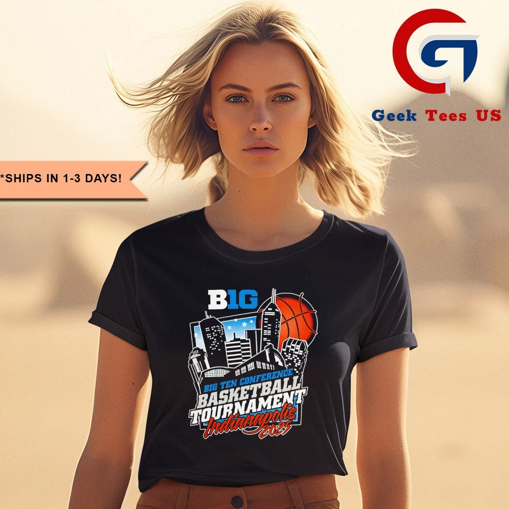 2025 Big Ten Basketball Tournament Indianapolis shirt