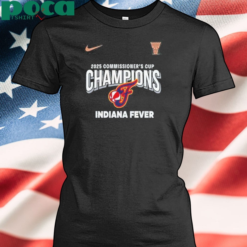 2025 Commissioner’s Cup Champions Indiana Fever T-Shirt