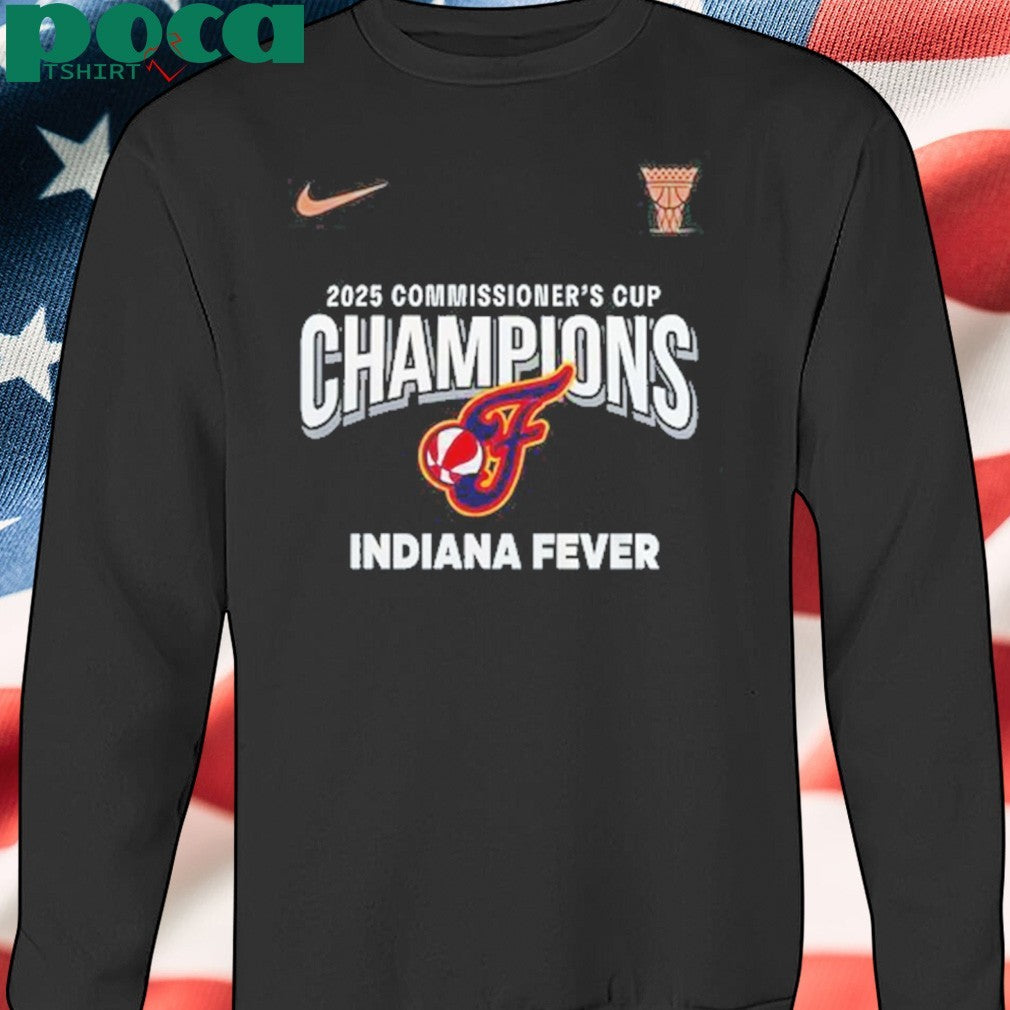 2025 Commissioner’s Cup Champions Indiana Fever T-Shirt