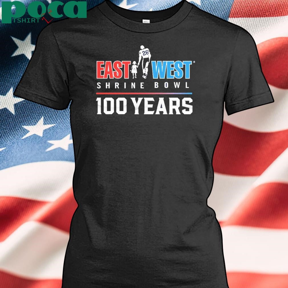 2025 East West Shrine Bowl 100 Years Logo Unisex T-Shirt