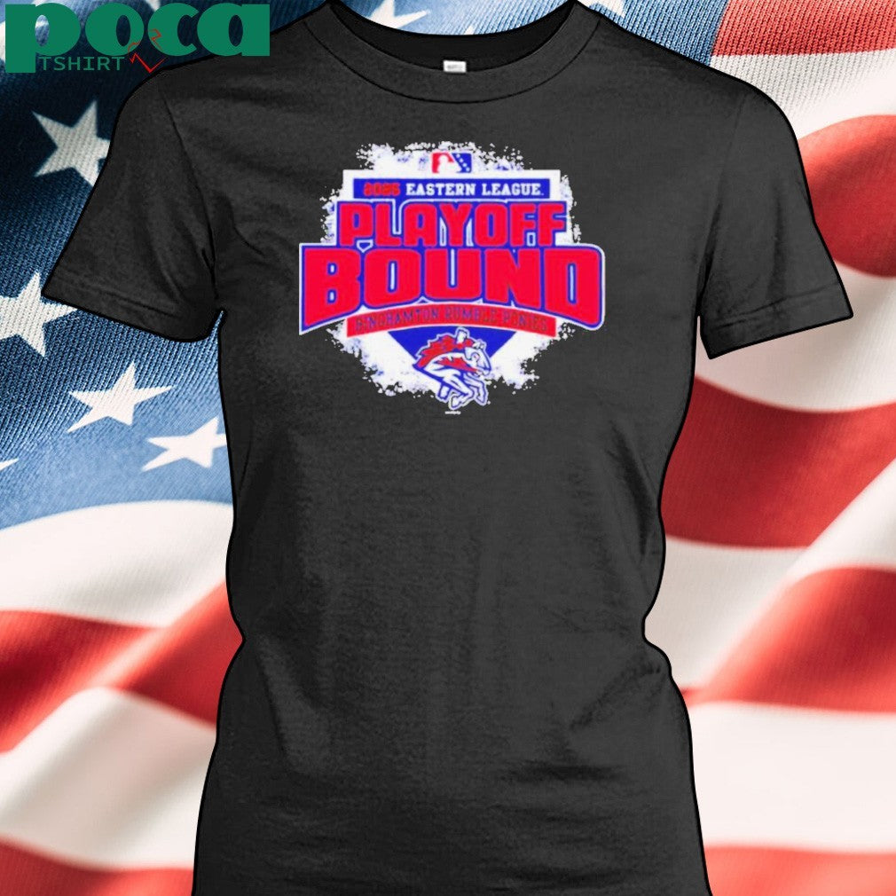 2025 Eastern League Playoff Binghamton Rumble Ponies shirt