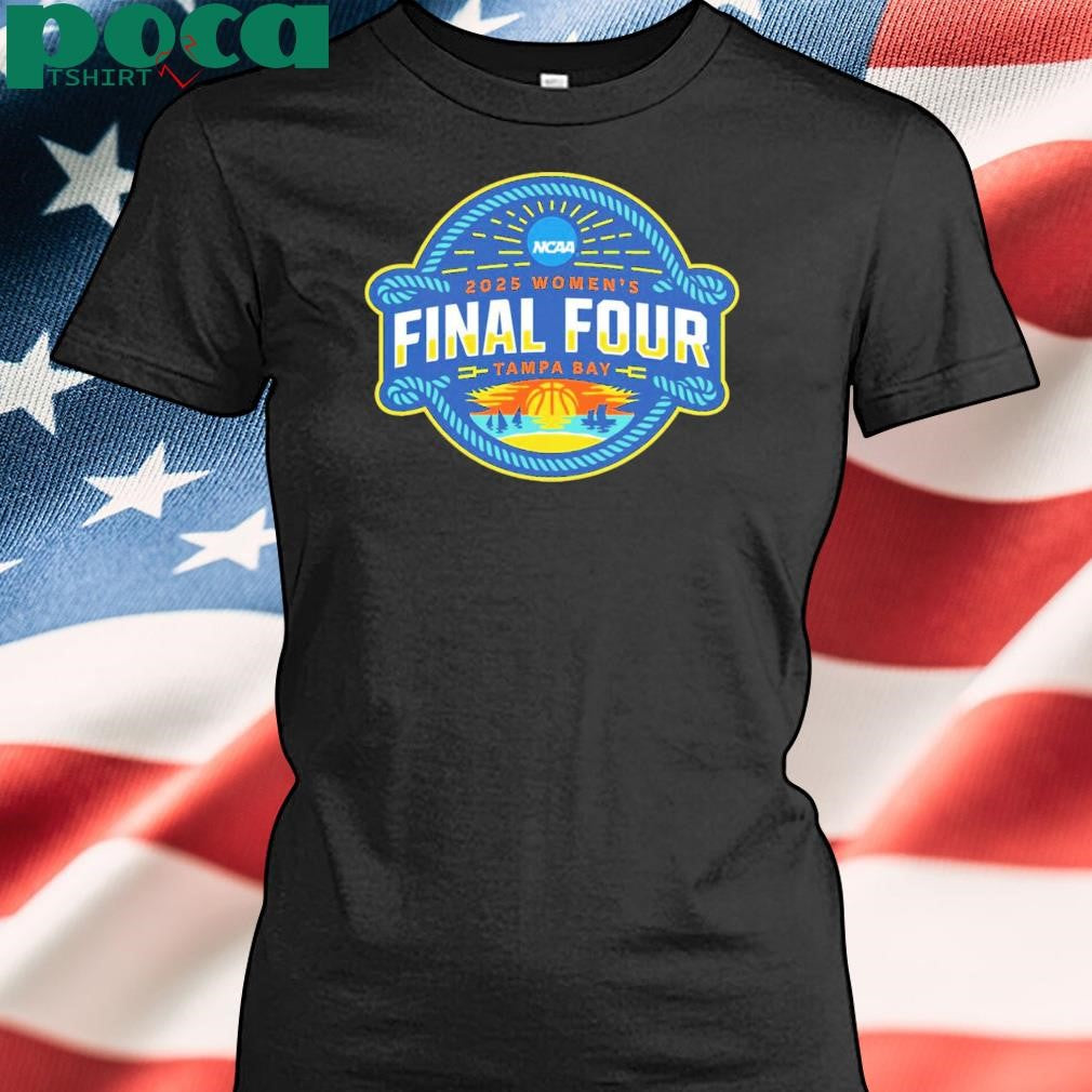 2025 NCAA Women’s Basketball Final Four Tampa Bay Logo shirt