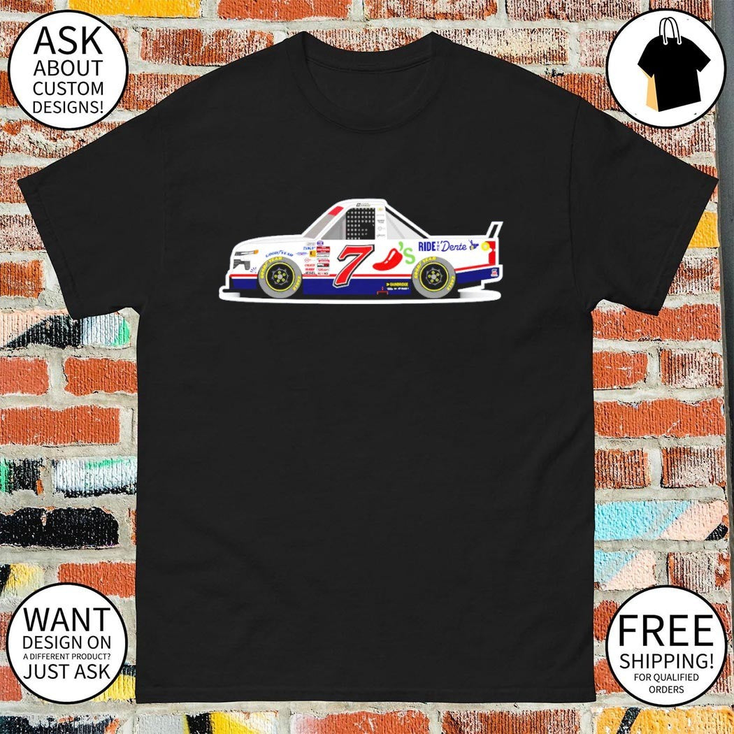 2025 Nascar Carson Hocevar Chilis shirt