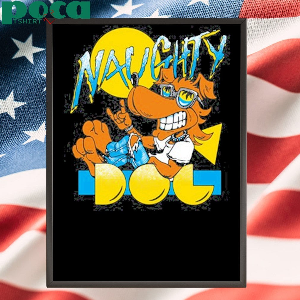 2025 Naughty Dog Old School Shirt