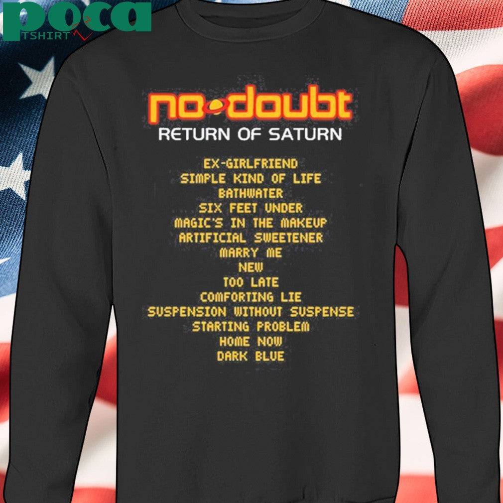 2025 No Doubt Return Of Saturn shirt