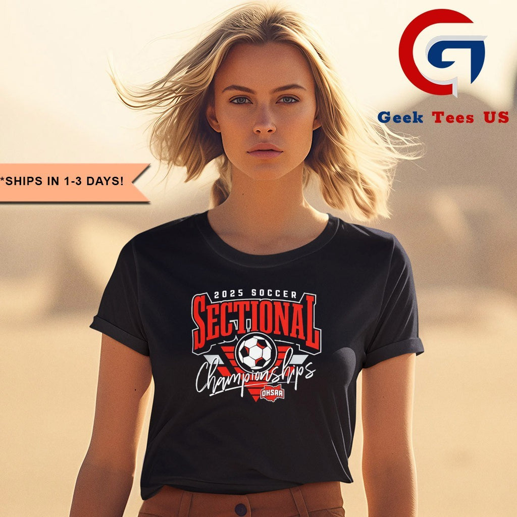 2025 OHSAA Soccer Sectional Championships shirt
