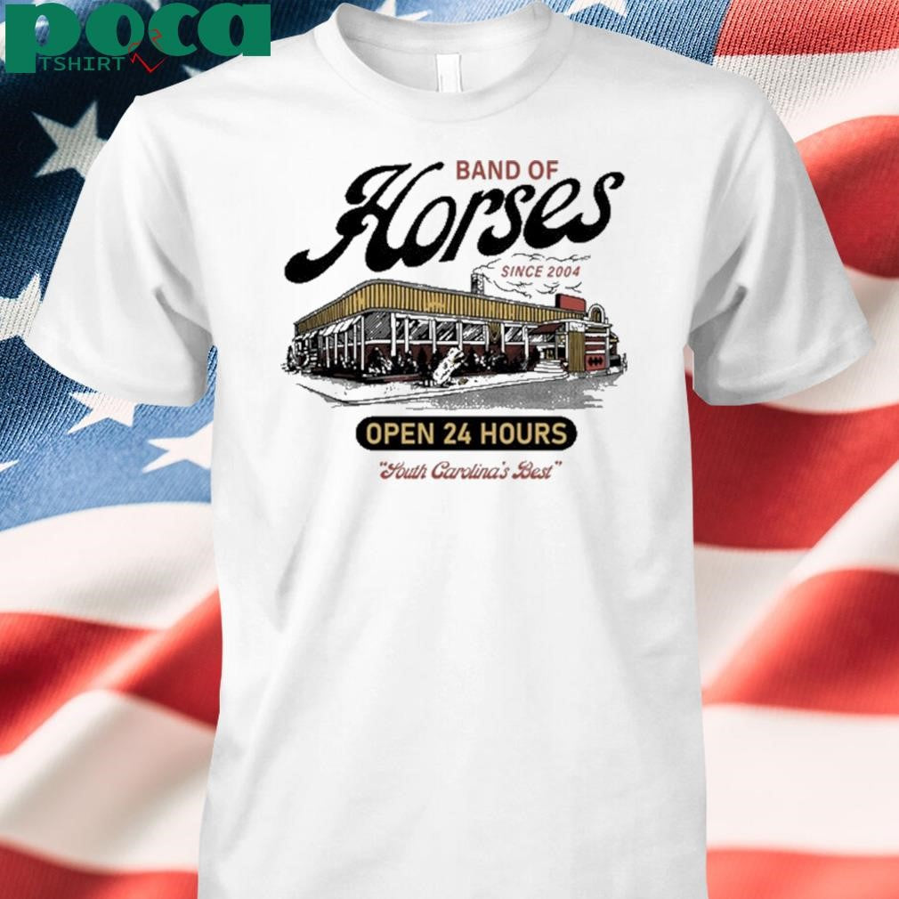 2025 Tee Band of Horses Diner 2024 Tour shirt
