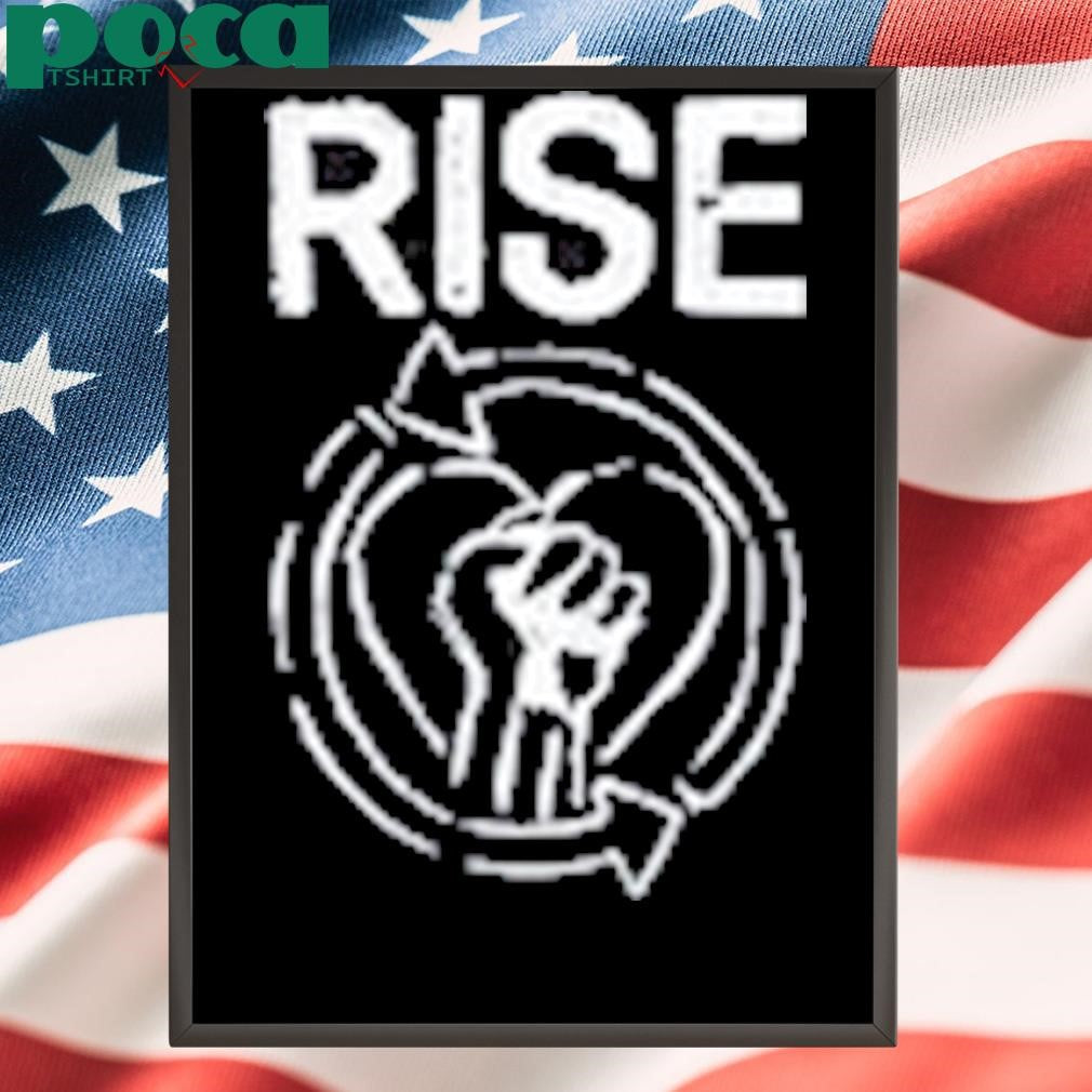 2025 Tee Chalk Logo Rise Against shirt