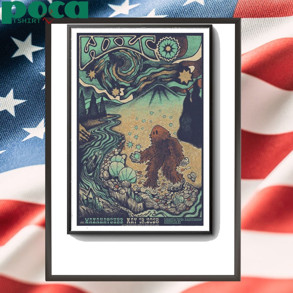 2025 Wilco Asheville, NC Poster shirt