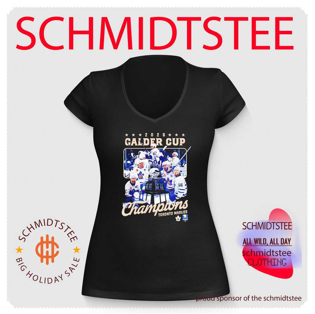 2026 Calder Cup Champions Toronto Marlies player collage shirt